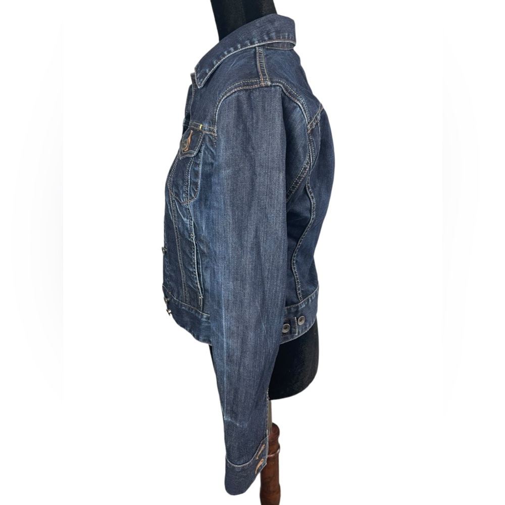 LUCKY BRAND Cotton Denim Trucker Jacket - Picture 11 of 15